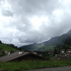 Le grand Bornant depuis le col de la Colombière