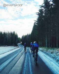 S'entraîner en hiver lorsqu'il neige