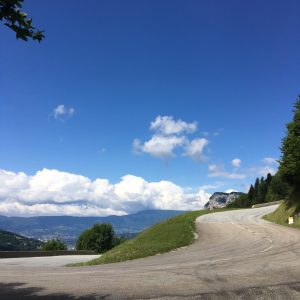 col des bauges a velo