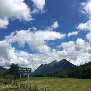 Panneau col des pres dans les bauges
