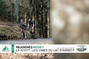 Pedaleur recherche 5 cyclistes pour la Scott Les Cimes du Lac d'Annecy