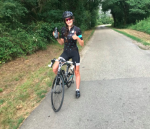 cycliste féminine