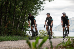 Ascension col cycliste