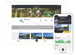 Application d'entraînement indoor pour cyclistes