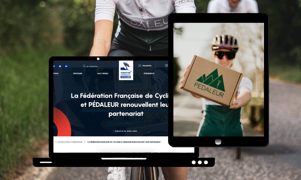 Partenariat cycliste entre Pédaleur et la FFC