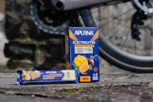 Barre et électrolytes Apurna pour cyclisme