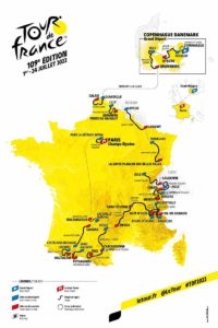 Parcours du Tour de France 2022