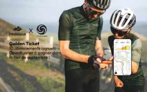 Pédaleur x OpenRunner : 10 Tickets d’Or à trouver dans la box Pédaleur de septembre