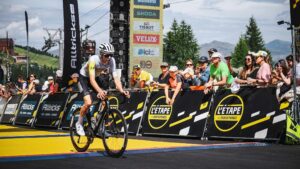 Louis Gautheron à l'étape du Tour de France 2025