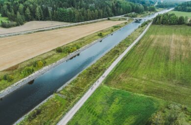 Piste gravel Finlandaise