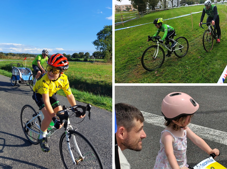 Récit vélo en famille Pédaleur