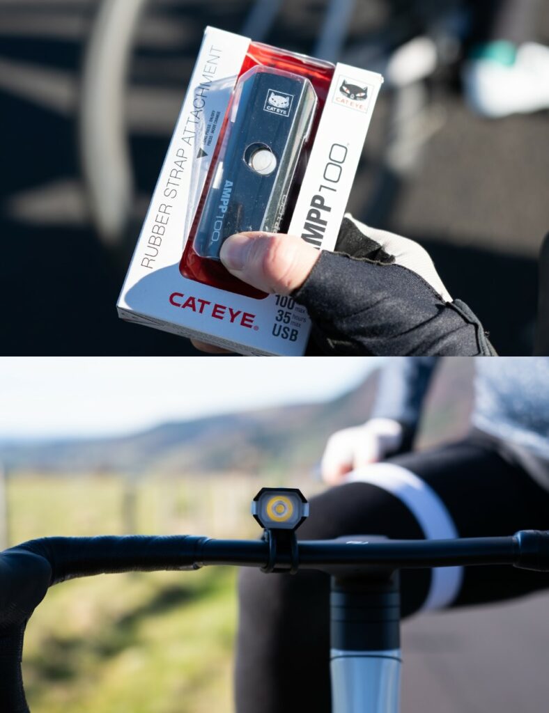 Eclairage avant cyclisme