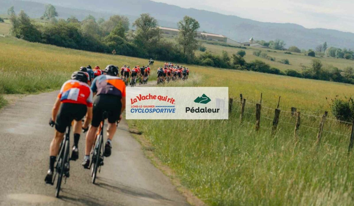 Pédaleur est partenaire et exposant à la cyclosportive La Vache qui rit 2026