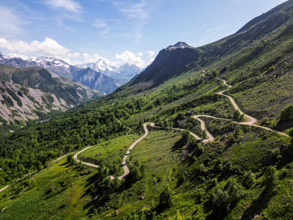 Route du col de Sarenne