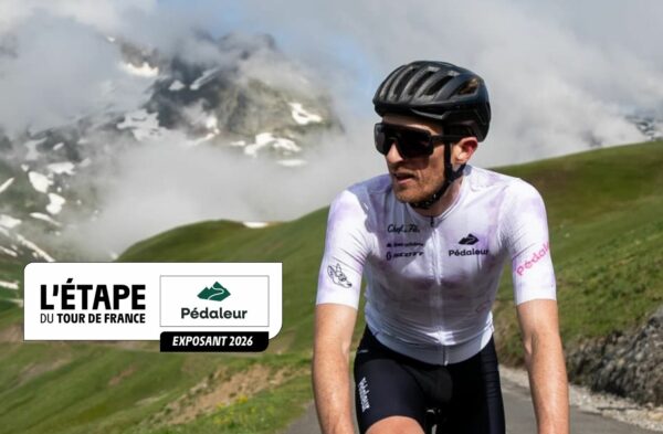 Pédaleur exposant de l'Etape du Tour 2026