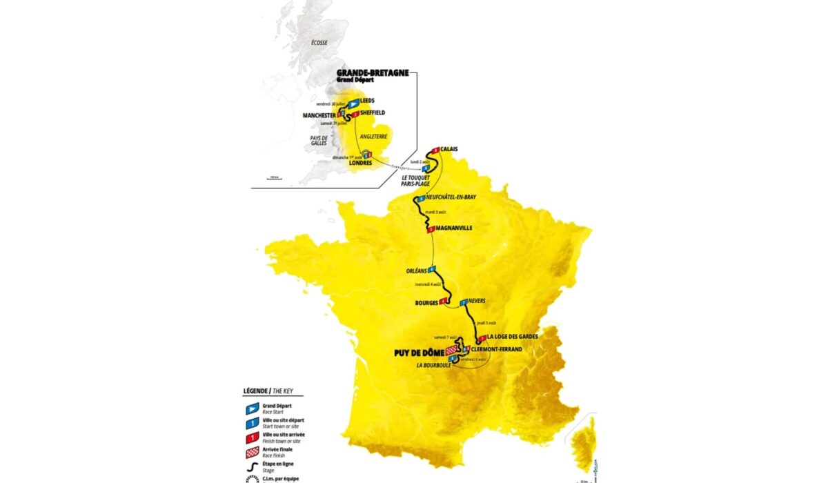 Étapes du Tour de France féminin 2027